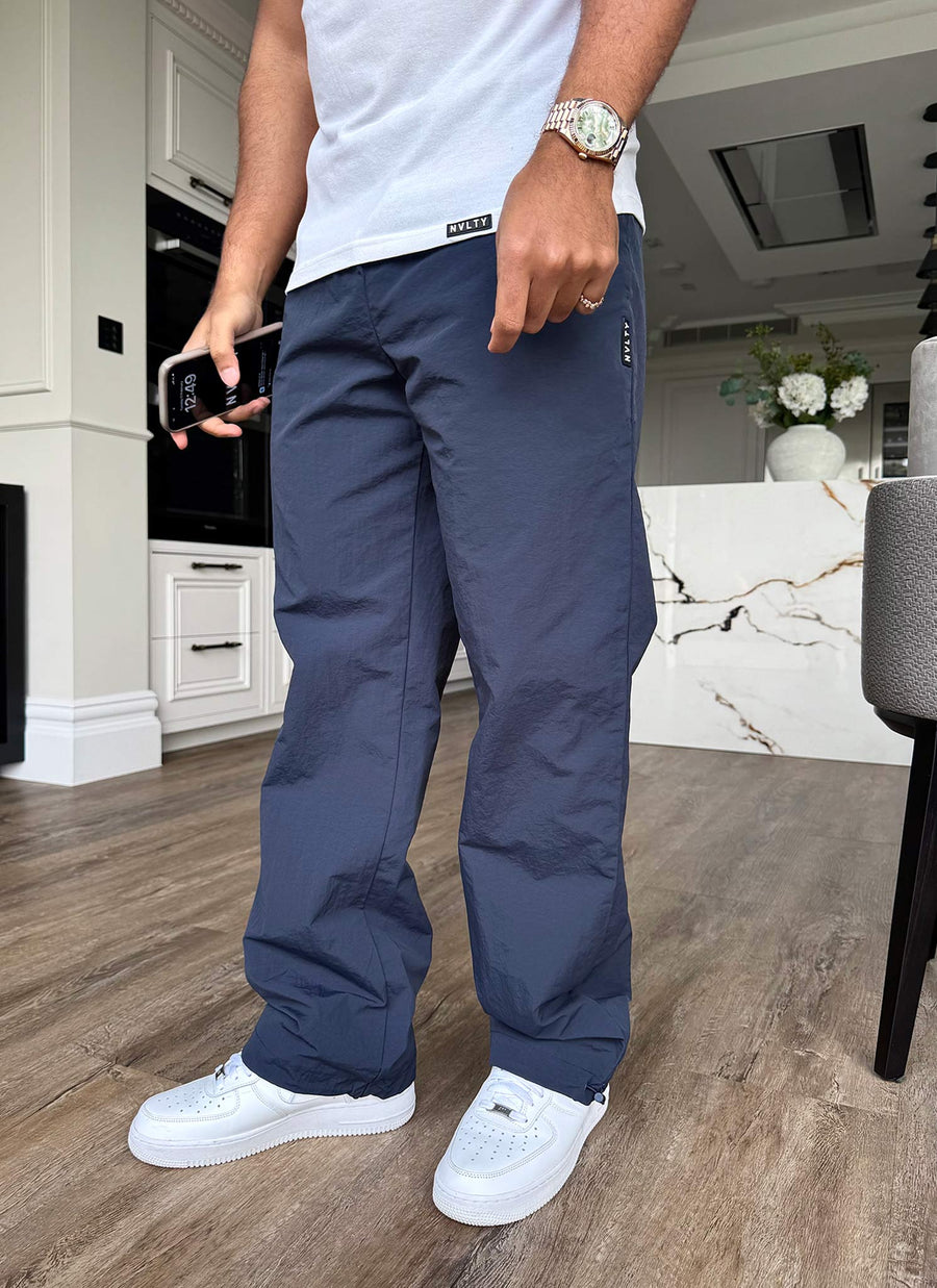Heavyweight Shell Track Pants - Navy