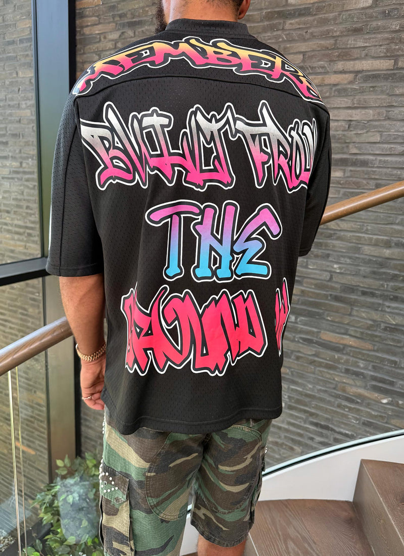 Graffiti Members Jersey - Black