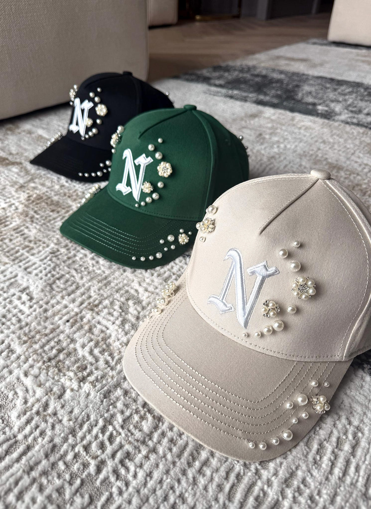 Pearl Cap - Green