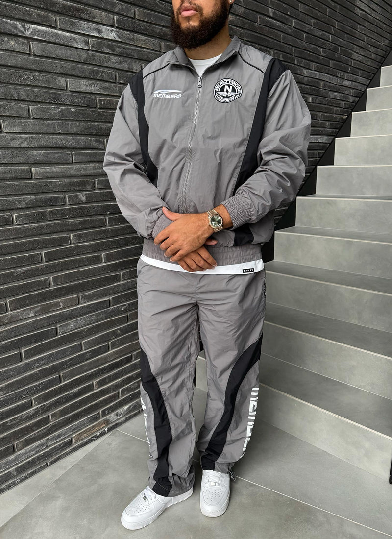Members Track Jacket - Grey