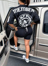 Members Jersey - Black