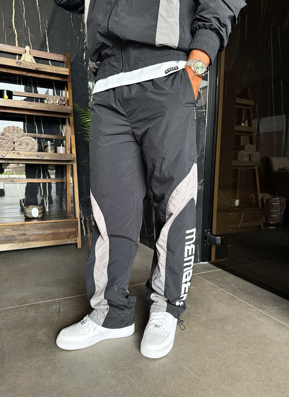 Members Track Pants - Black