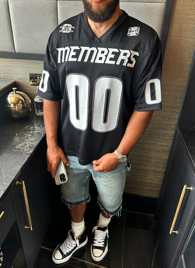 Members Jersey - Black