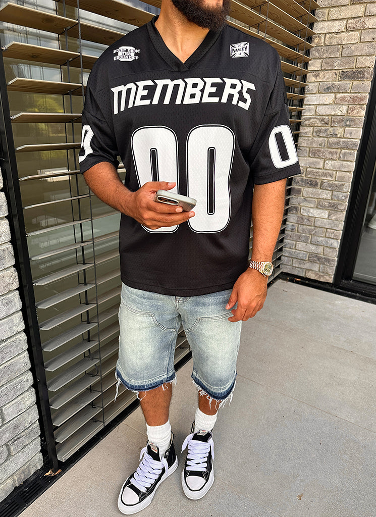 Members Jersey - Black