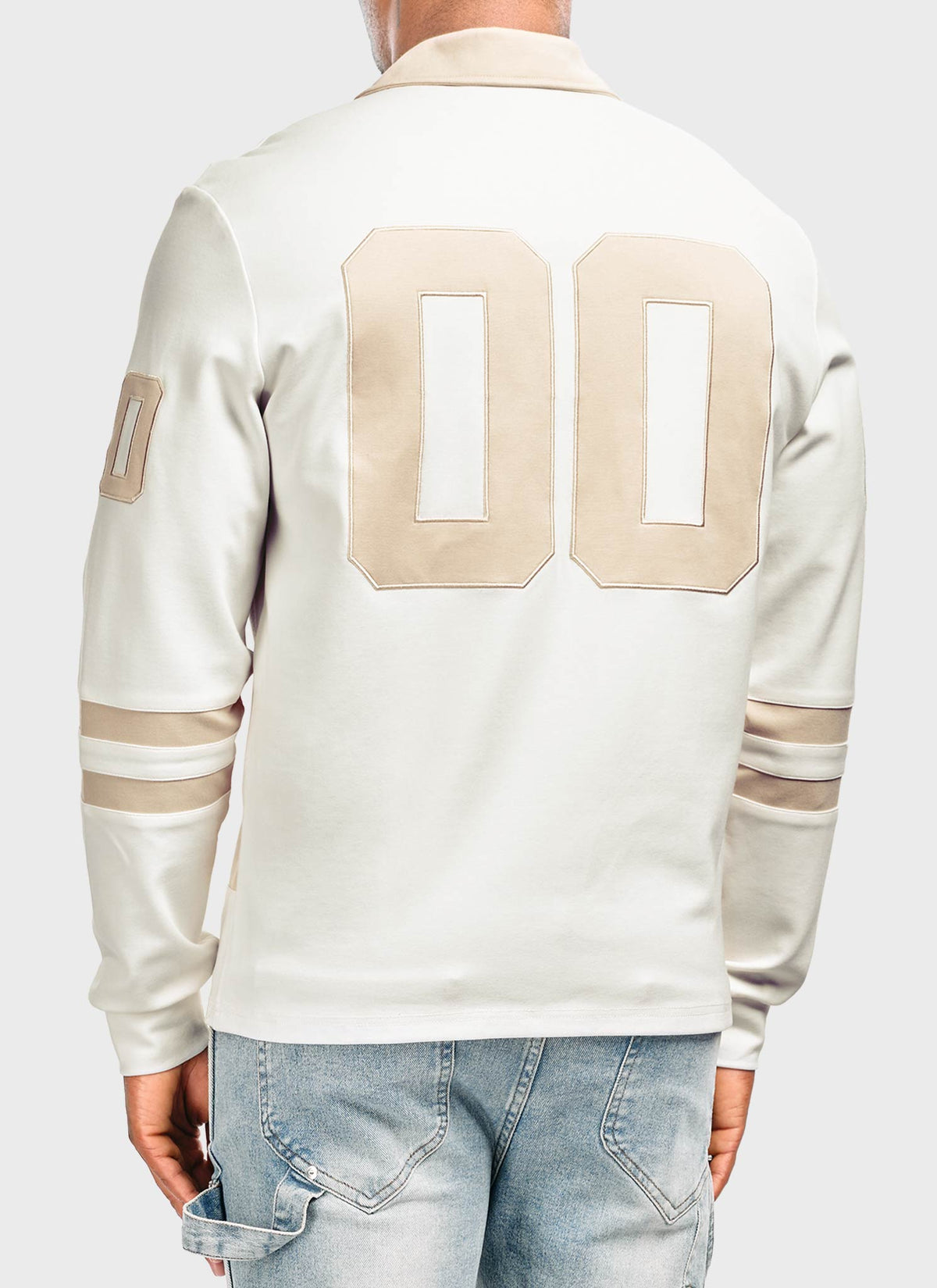 Members Royal Rugby Shirt - Ivory