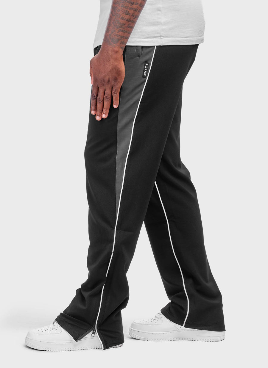 Athletic Track Pants - Black
