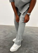 Pleated Trousers - Grey