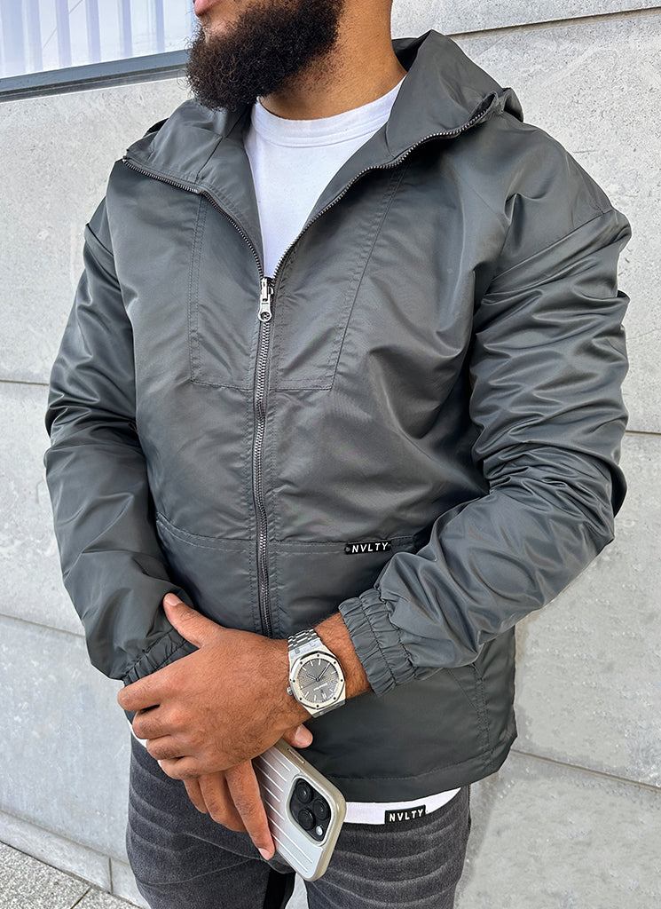 Vintage Windbreaker - Grey