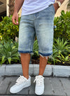 Vintage Carpenter Jeansshorts – Blau