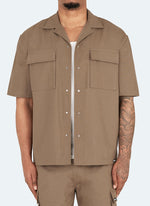 Vintage Cargo Shirt - Mocha