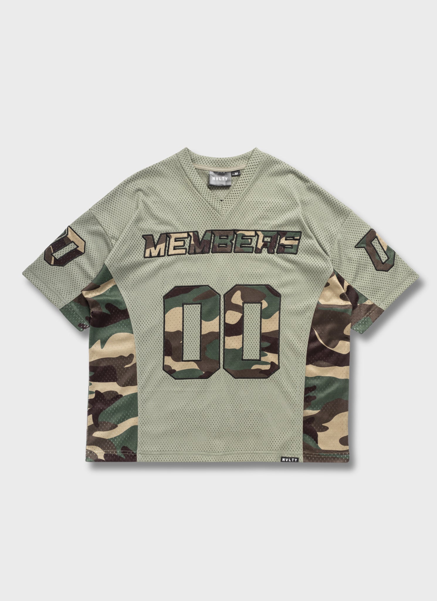 Members Camo Jersey - Khaki