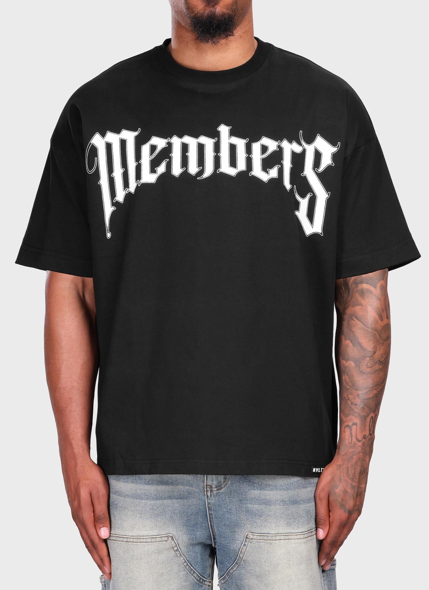 Members Arc T-Shirt - Black