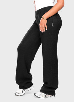 Mohair Joggers - Black