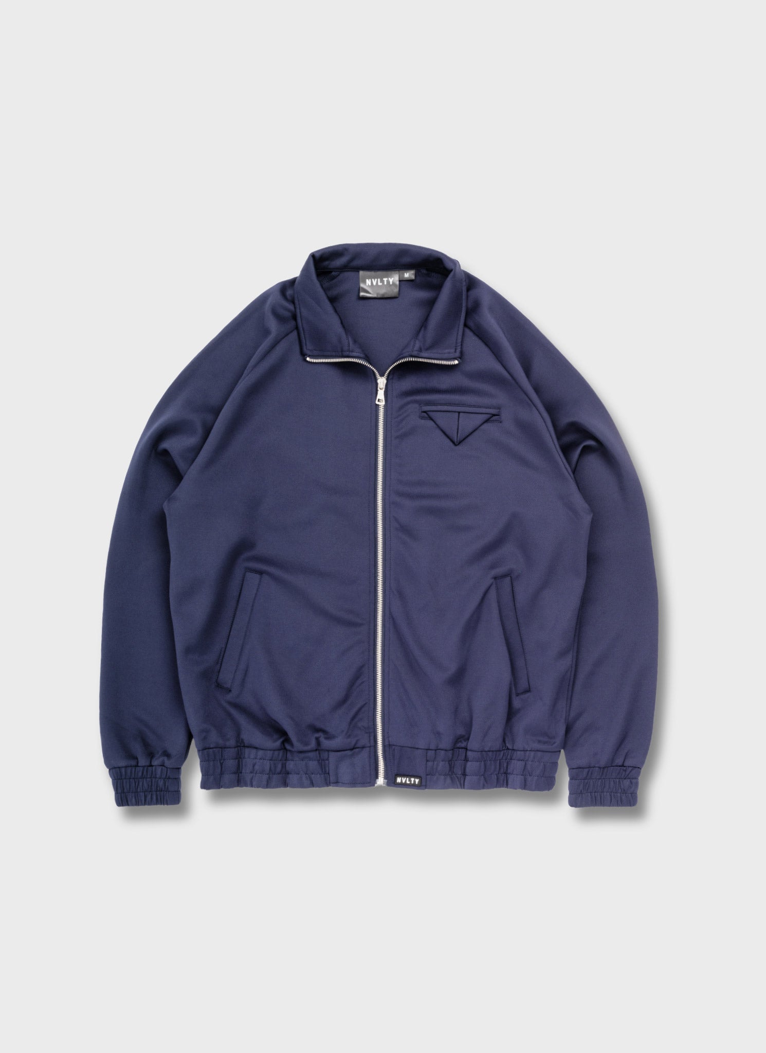 Pocket Square Track Jacket - Navy
