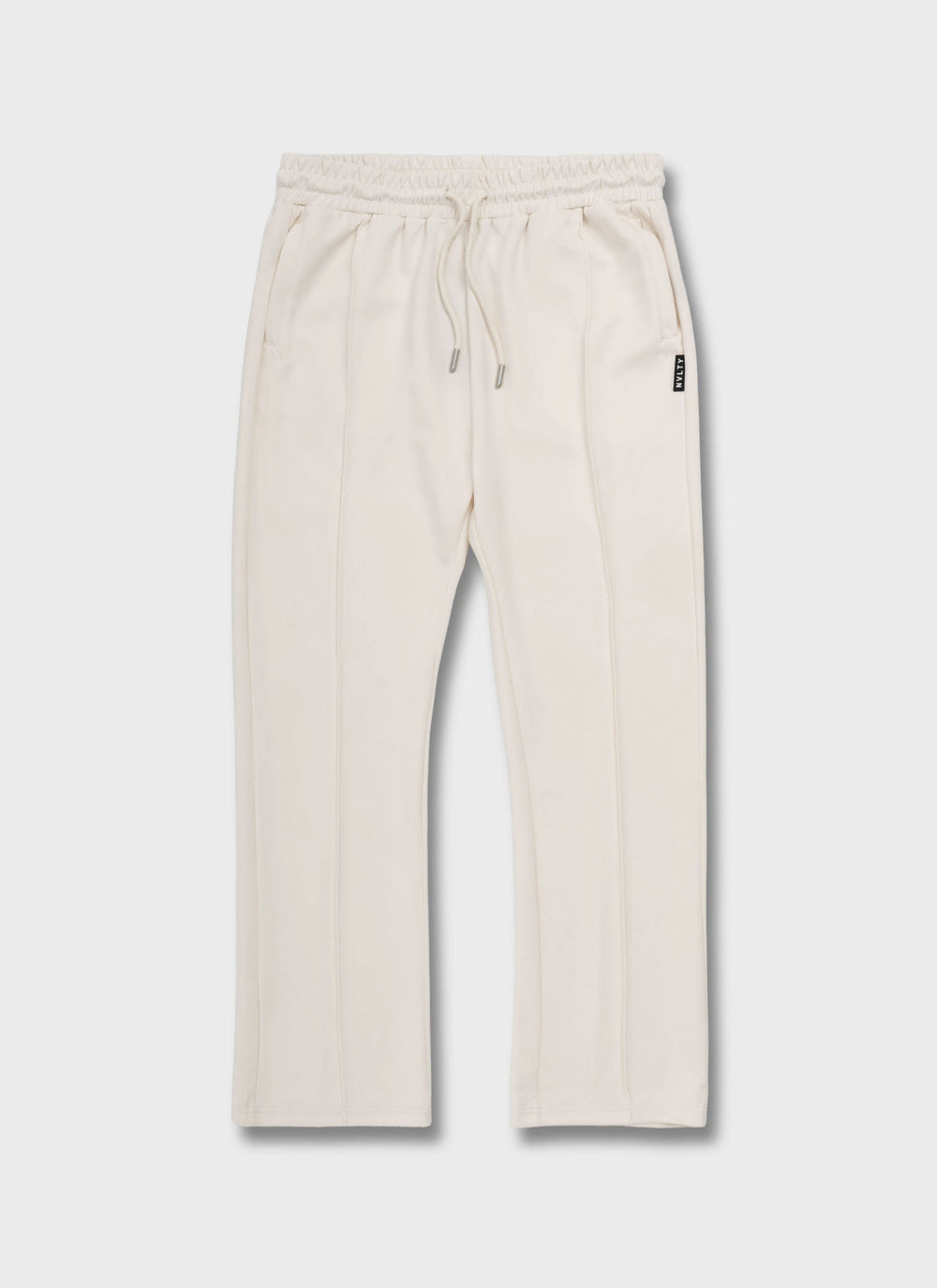 Pleat Track Pants - Ivory