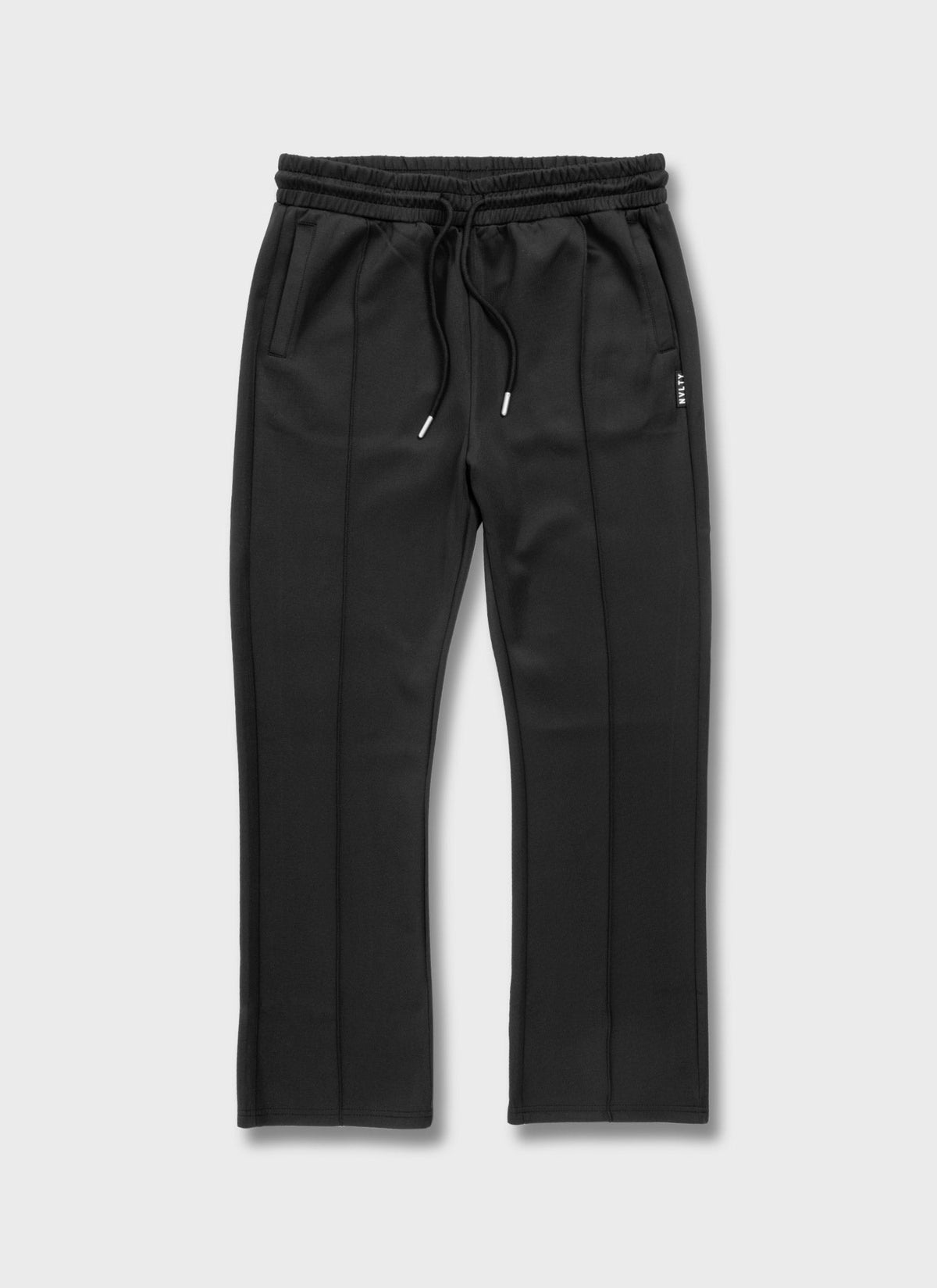 Pleat Track Pants - Black