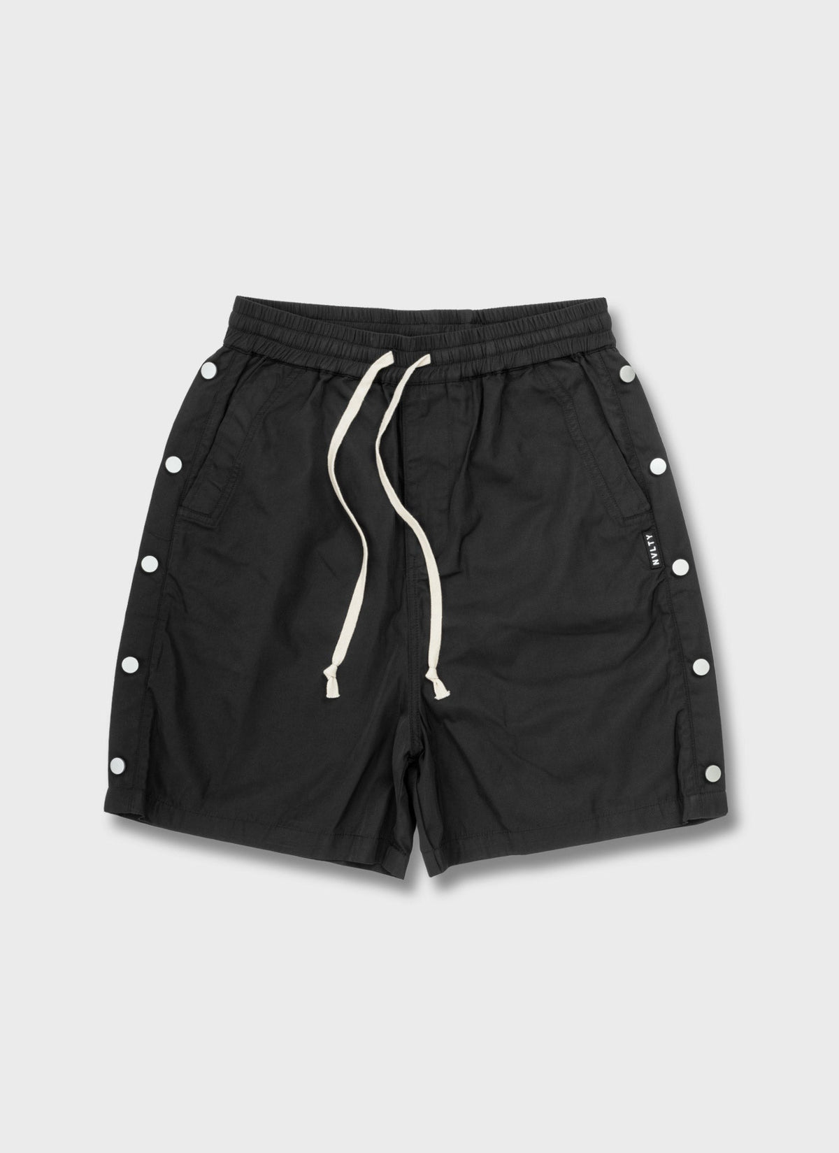 Nylon Snapper Shorts - Black