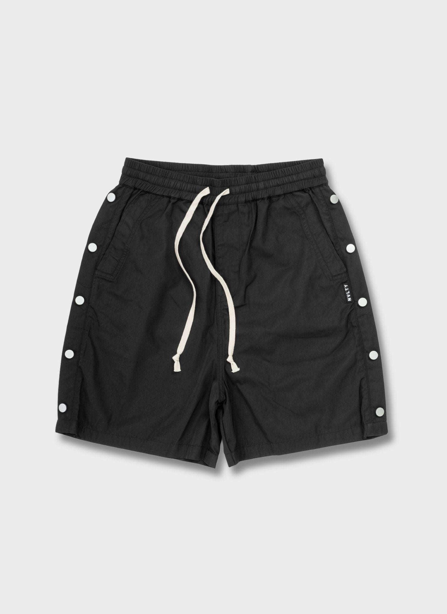 Nylon Snapper Shorts - Black