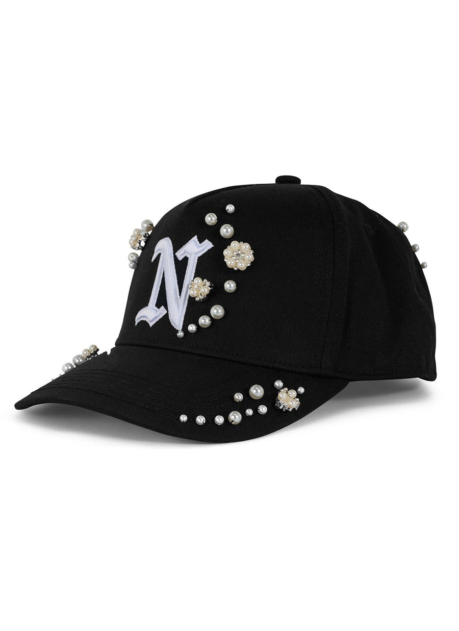 Pearl Cap - Black