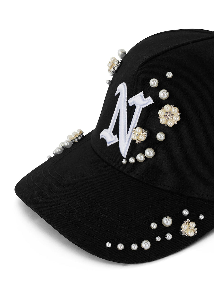 Pearl Cap - Black