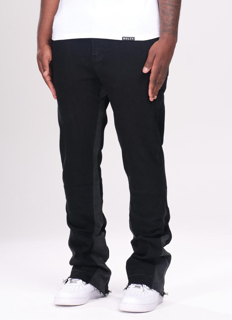 Vintage-Flare-Jeans – Schwarz