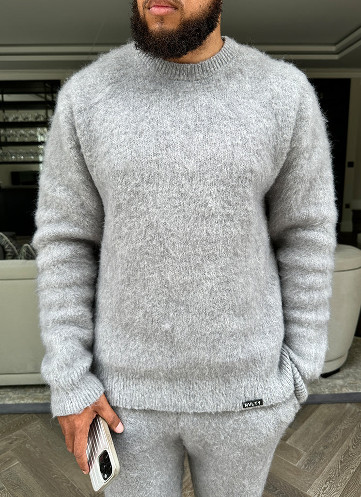 Mohair Sweater - Grey