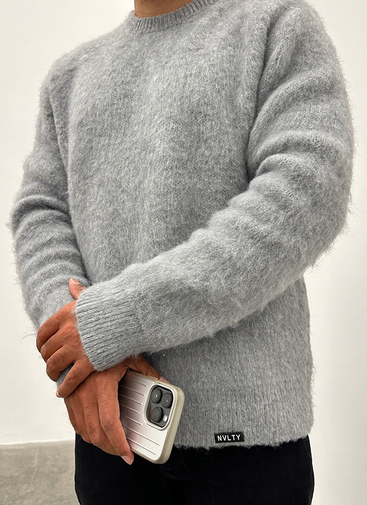 Mohair Sweater - Grey