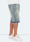 Vintage Carpenter Denim Shorts - Blue