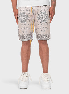 Short en maille Paisley - Pierre
