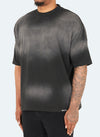 Vintage Sunfaded Drop Shoulder T-Shirt - Black