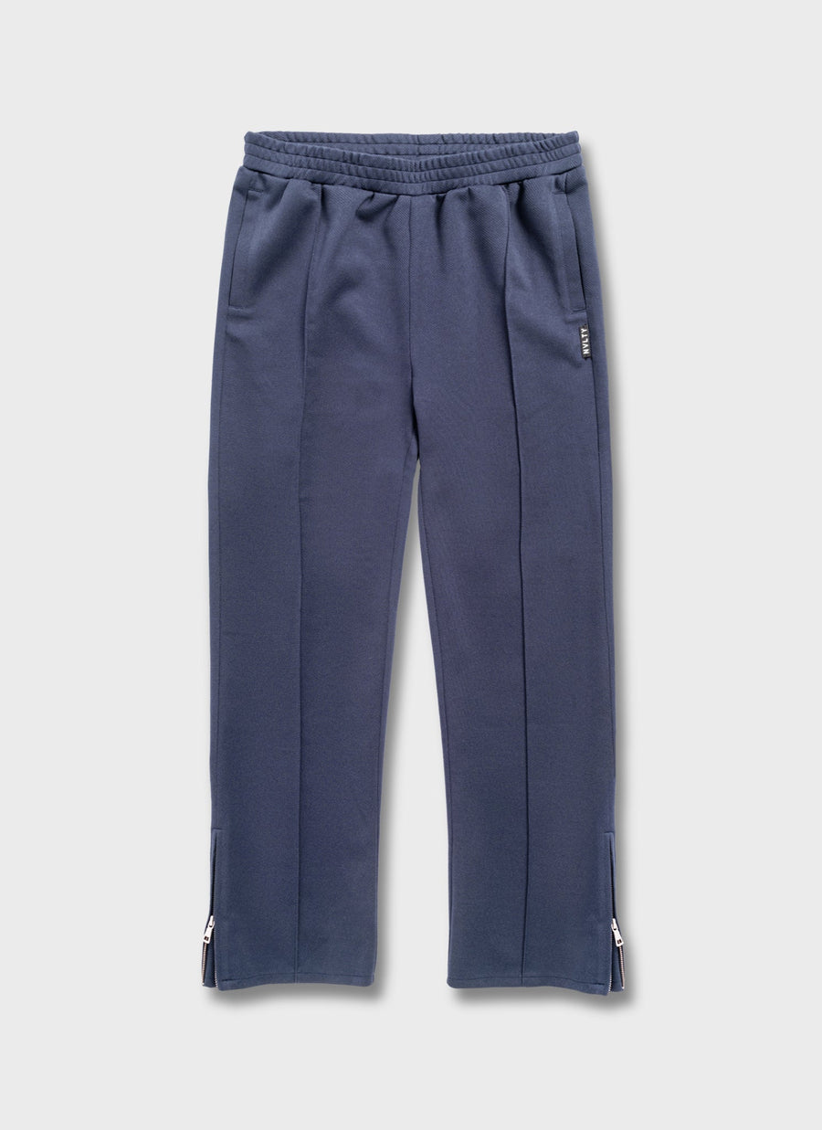 Twill Pleat Pants - Navy
