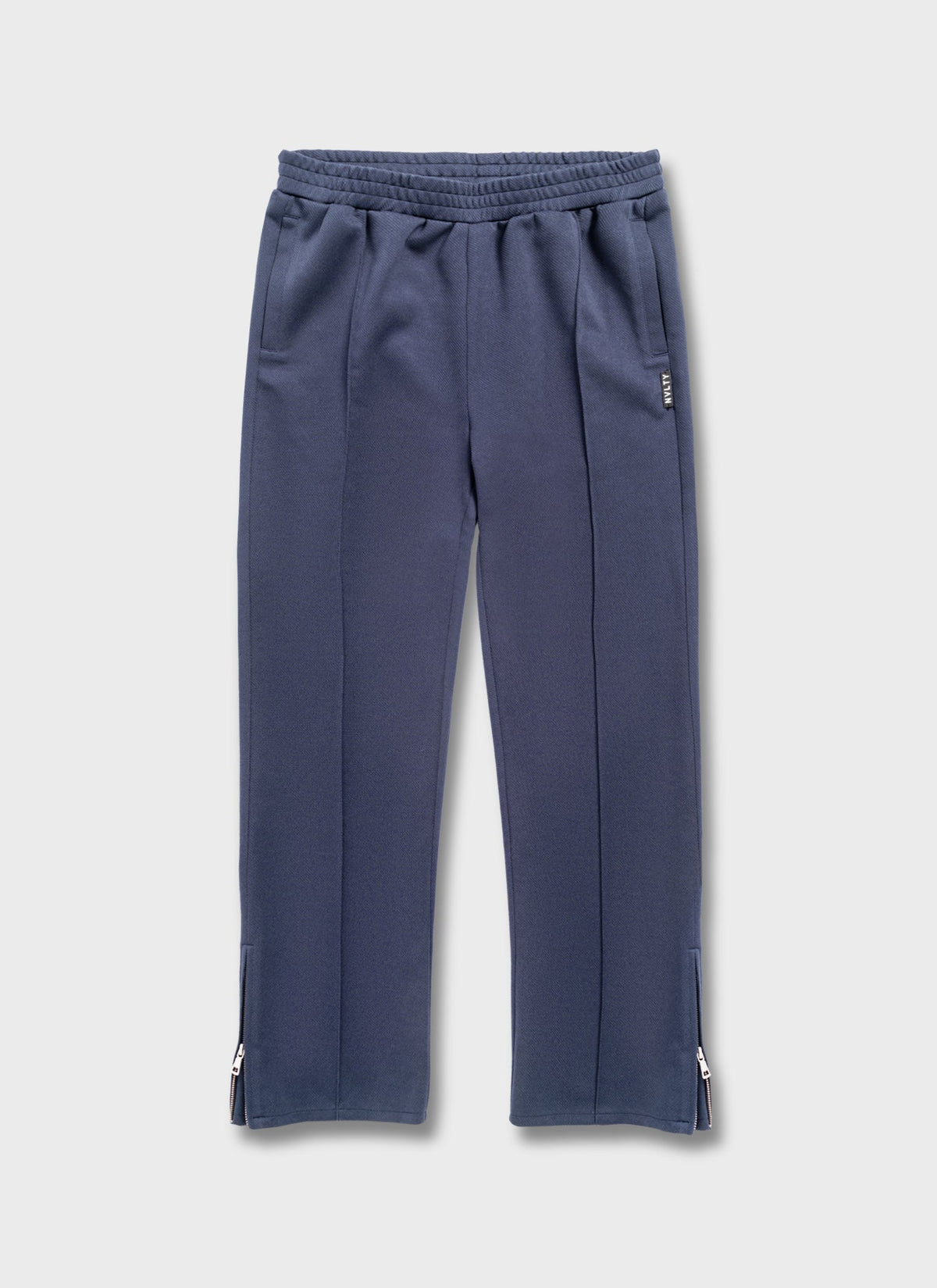 Twill Pleat Pants - Navy