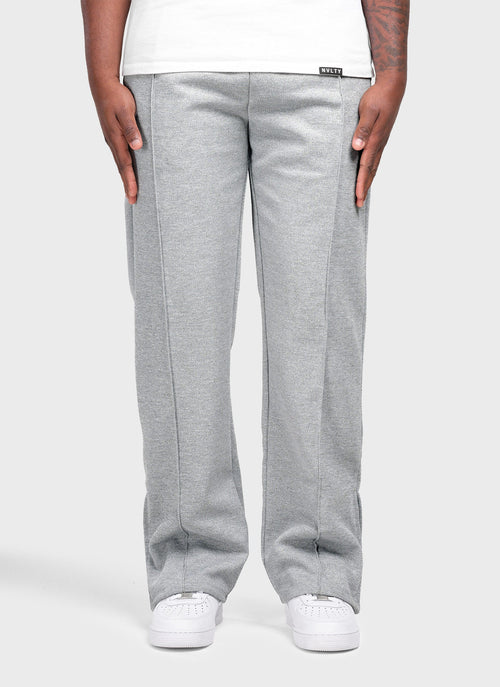Twill Pleat Pants - Grey