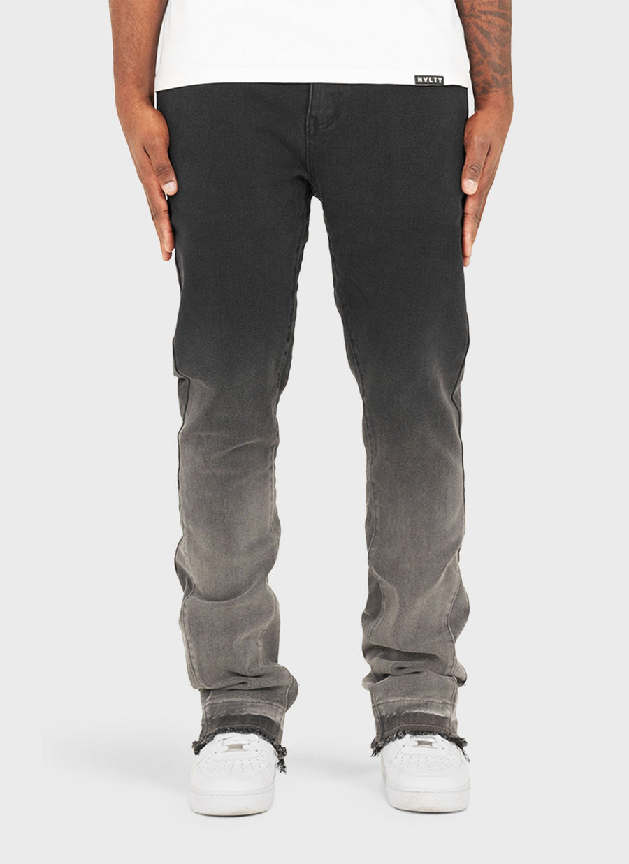 Vintage Flare Deep Fade Jeans - Black