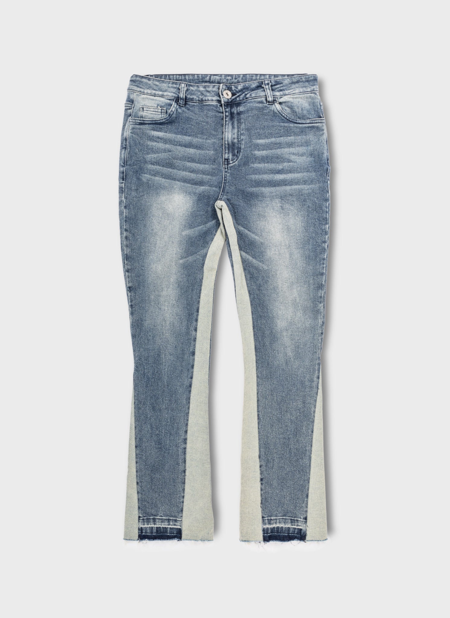 Jean évasé vintage - Bleu 