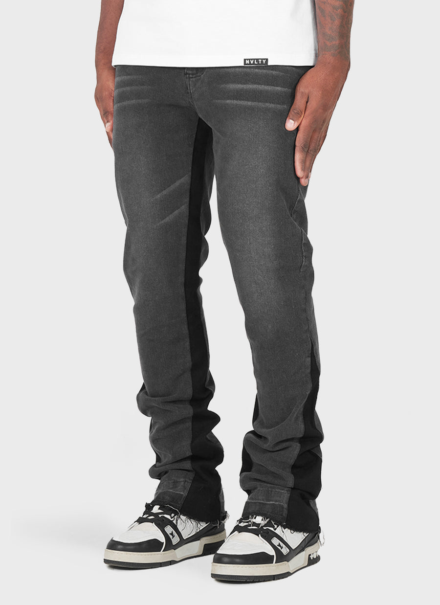 Vintage Flare Jeans - Grey