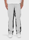 Vintage Flare Joggers - Grey