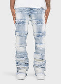 Vintage Flare Thread Jeans - Blue