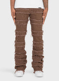 Vintage Flare Thread Jeans - Brown