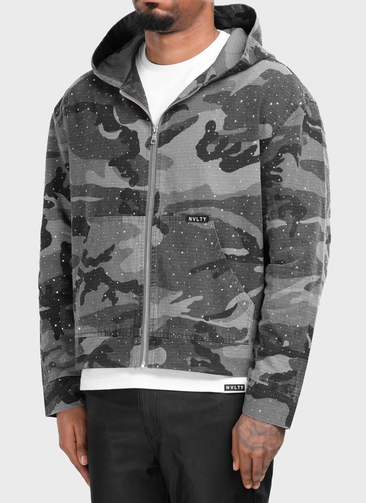 Vintage Flooded VVS Jacket - Black Camo
