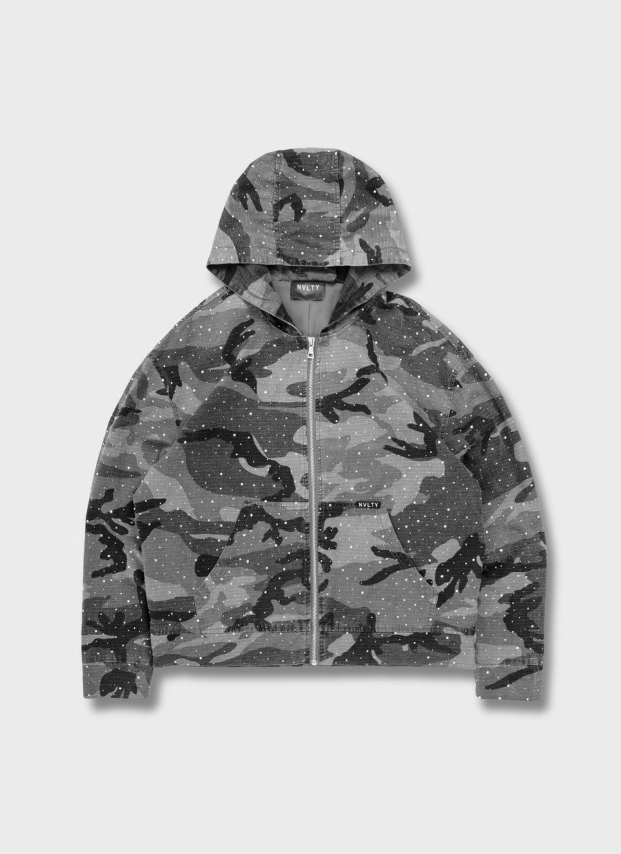 Vintage Flooded VVS Jacket - Black Camo