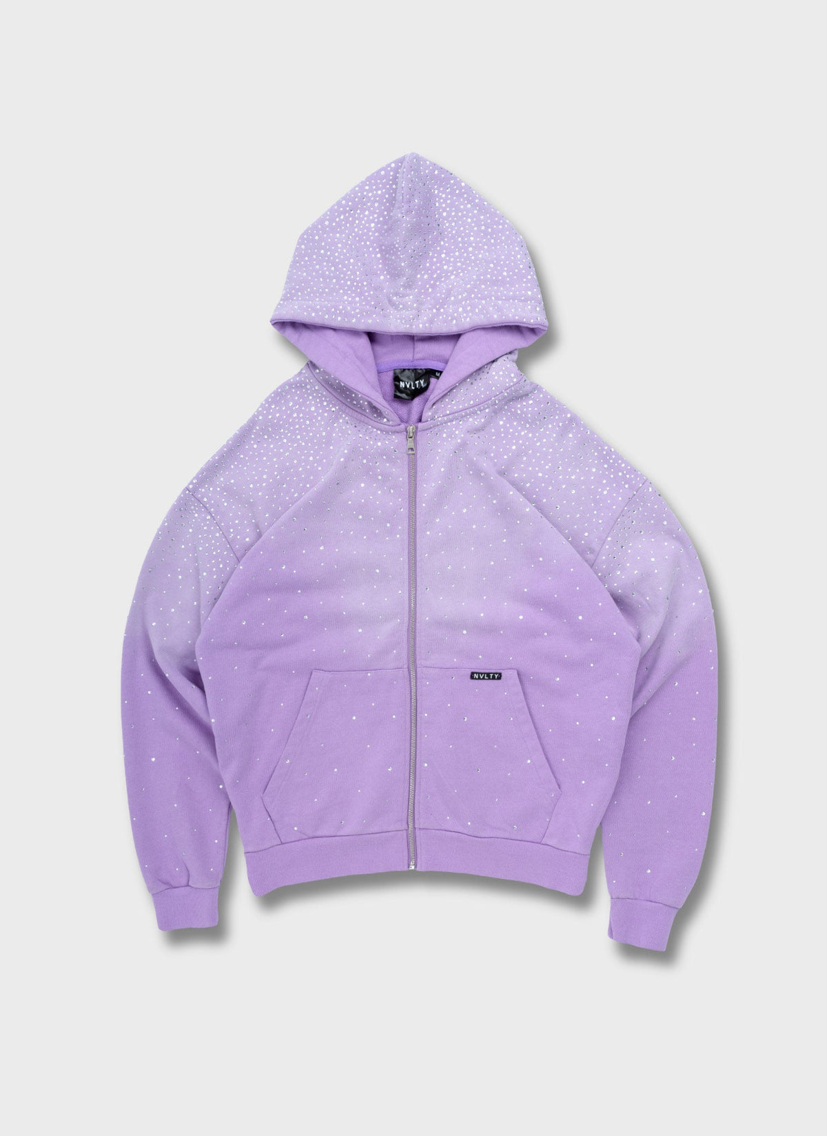 Vintage Flooded VVS Zip Hoodie - Purple