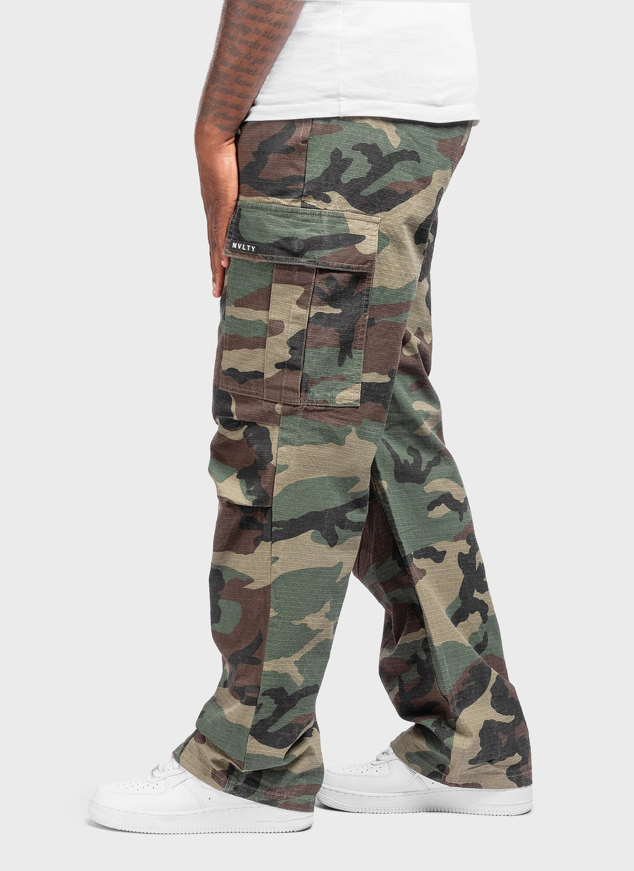Vintage Luxe Cargos - Camo