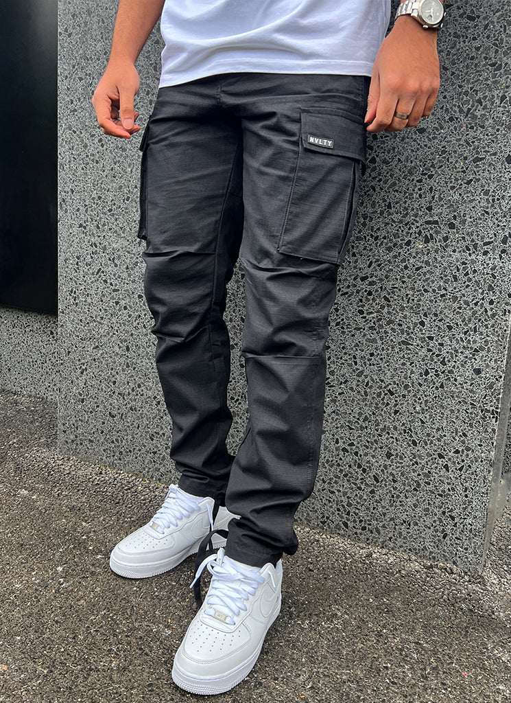 Vintage Cargos - Schwarz