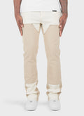 Vintage Flare Carpenter Jeans - Stone