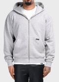 Vintage Flooded VVS Zip Hoodie - Grey