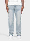 Vintage Raw Hem Jeans - Blue