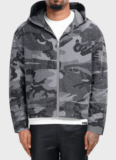 Vintage Flooded VVS Jacket - Black Camo