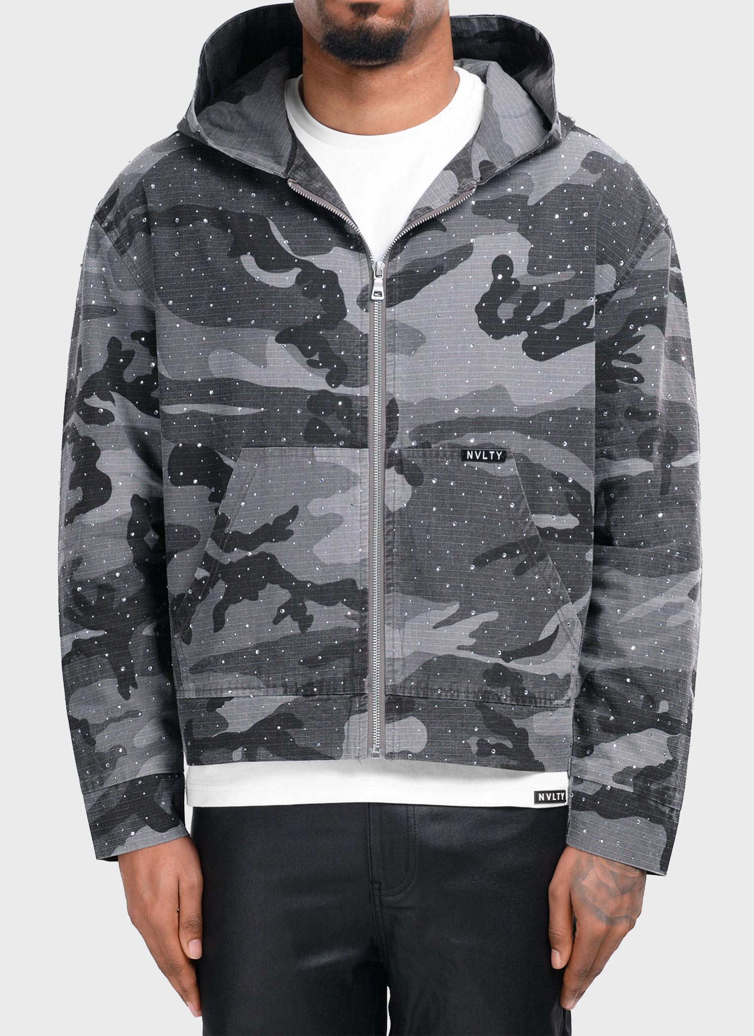 Vintage Flooded VVS Jacket - Black Camo