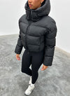 Vintage Puffer Jacket - Black